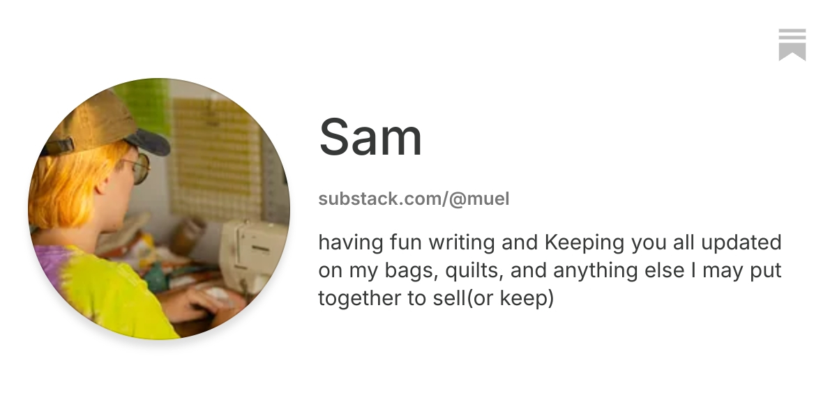 Sam | Substack