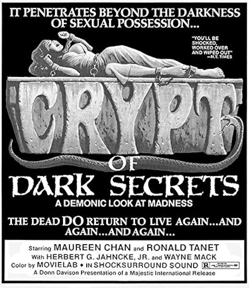 Amazon.com: Crypt of Dark Secrets - 1976 - Movie Poster: Posters & Prints