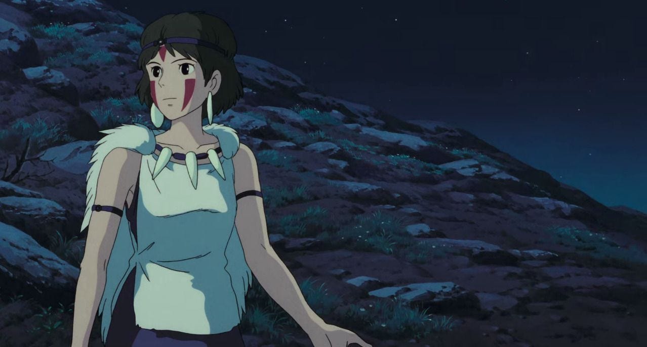 One Perfect Shot on X: "PRINCESS MONONOKE (1997) Cinematography by Atsushi  Okui Directed by Hayao Miyazaki Explore a list of beautiful shots from this  animation studio: https://t.co/hCL34ABnBD https://t.co/ZuyT1SqPCj" / X