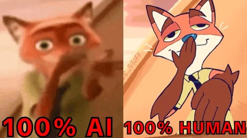 What's Up With The 'Nick Wilde Scuba Dance' Meme? The 'AI vs. Animation'  Discourse Surrounding A 'Zootopia' GIF Explained