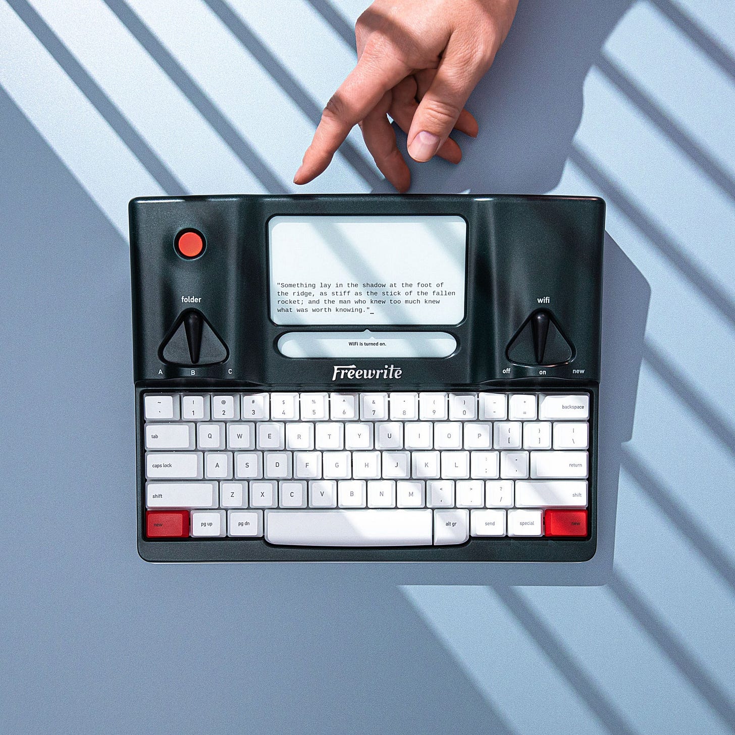 Freewrite propose des machines à écrire nouvelle génération
