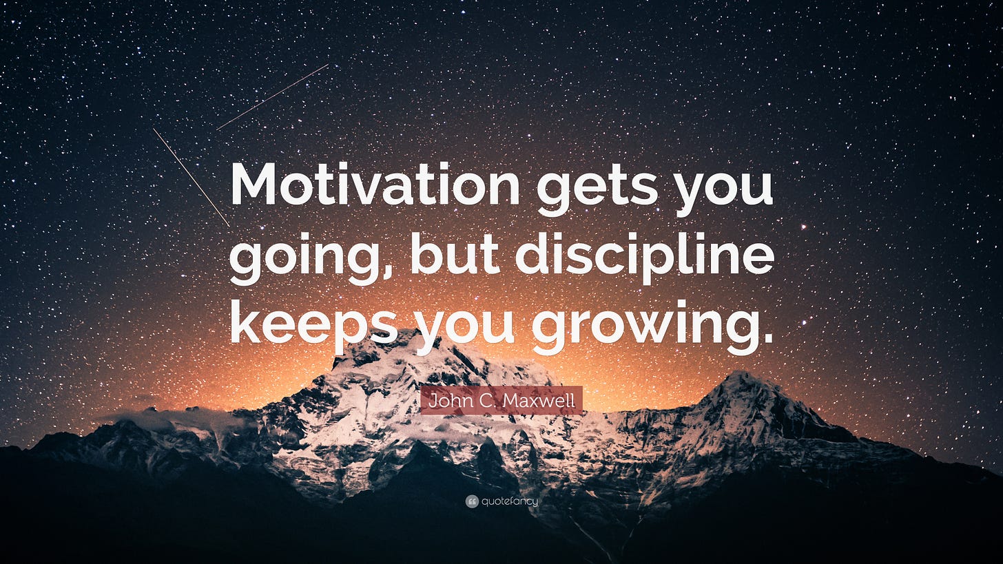 Top 40 Discipline Quotes (2022 Update) - Quotefancy