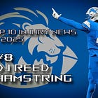 Lions Top 10 Injury News of 2025: #8 DJ Reed Hamstring