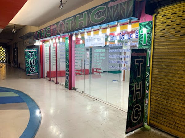 Medical Marijuana Dispensary, Bangkok, Indra Square Mall, 2nd Floor
