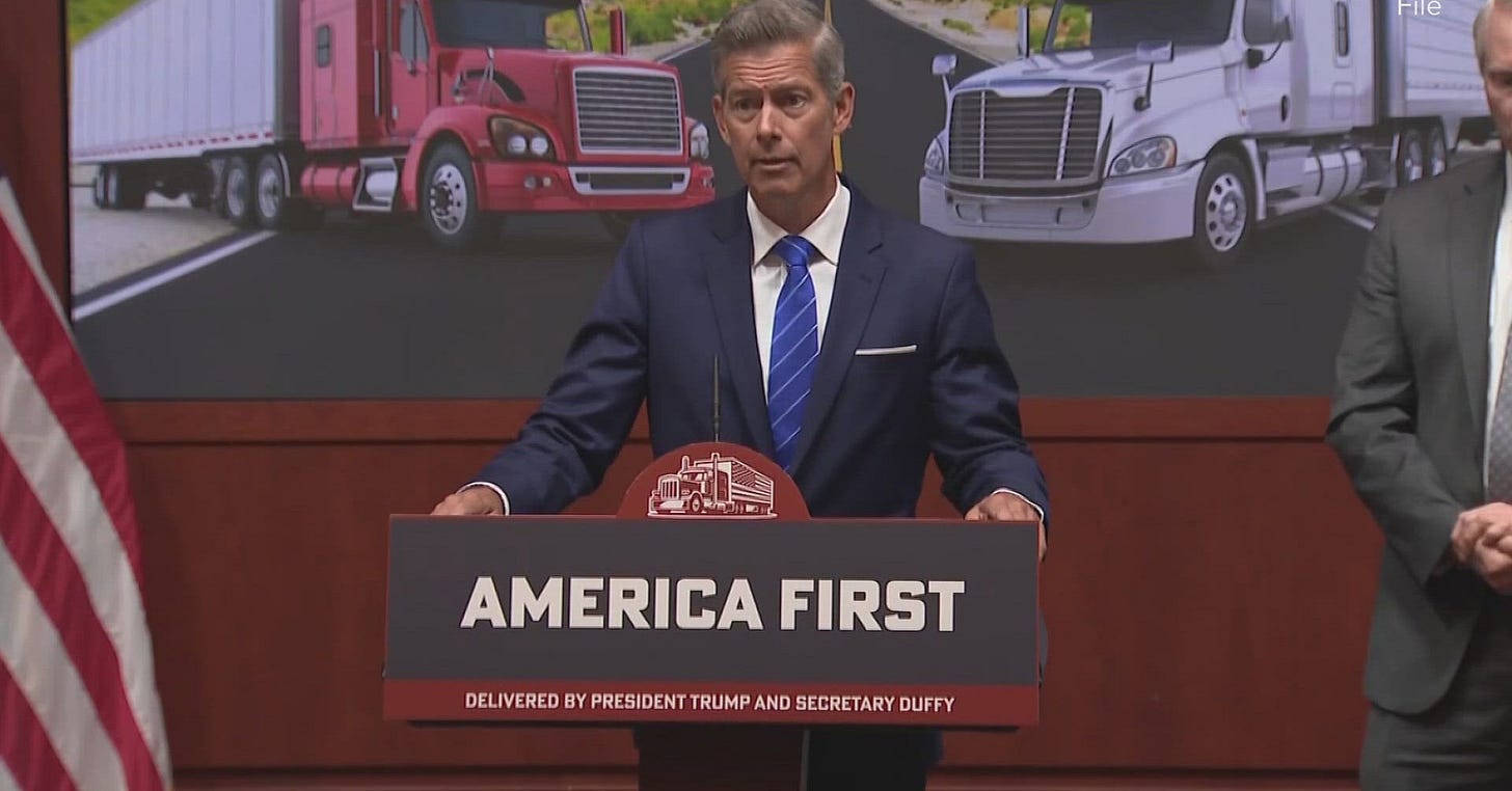 Florida AG sues California, Washington for issuing commercial licenses to undocumented truck drivers Florida AG sues California, Washington for issuing commercial licenses to undocumented truck drivers