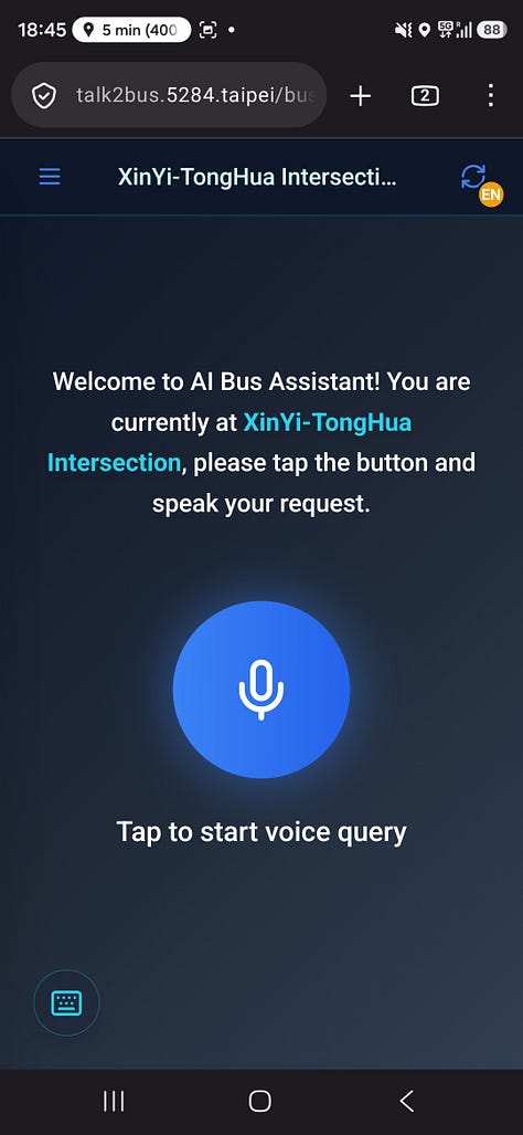 AI Assistants in public life in Taipe
