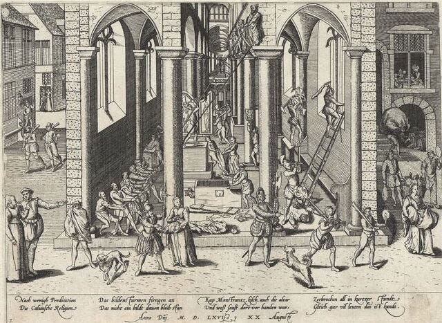 The Iconoclastic Fury - Canon van Vlaanderen