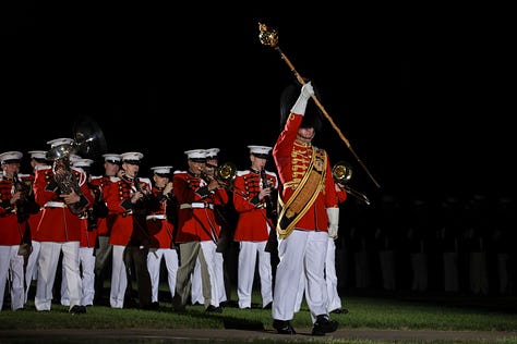 Kayla's Guide to the USMC Friday Evening Parade at 8th & I