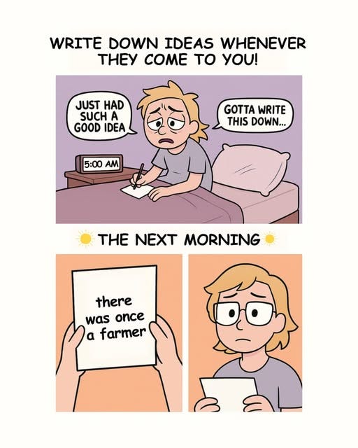 Write down good ideas meme : Second Language Strategies