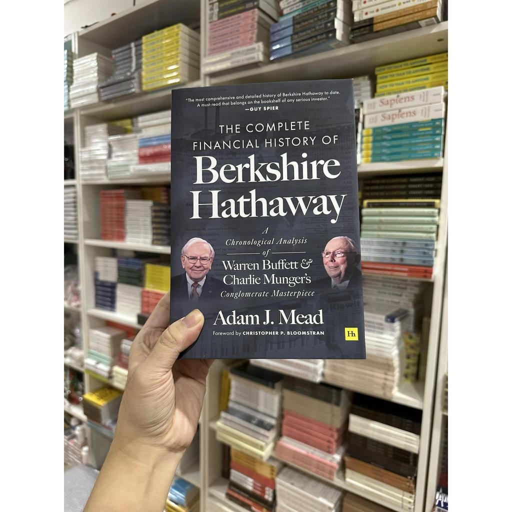 Jual Buku Import The Complete Financial History of Berkshire Hathaway by Adam J. Mead (Original Hardcover) - Book World | Shopee Indonesia Jual Buku Import The Complete Financial History of Berkshire Hathaway by Adam J. Mead (Original Hardcover) - Book World | Shopee Indonesia