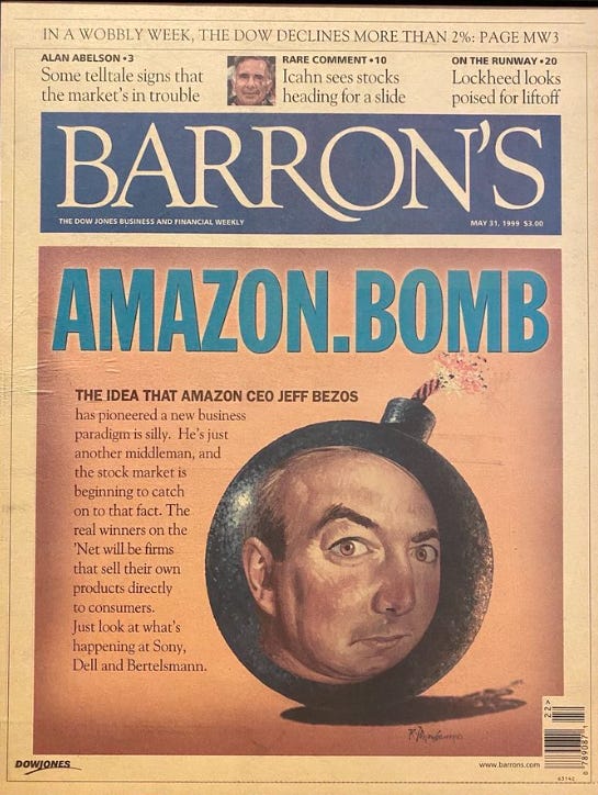 Amazon "Then & Now": Lessons from the 2000 Bear Market Collapse