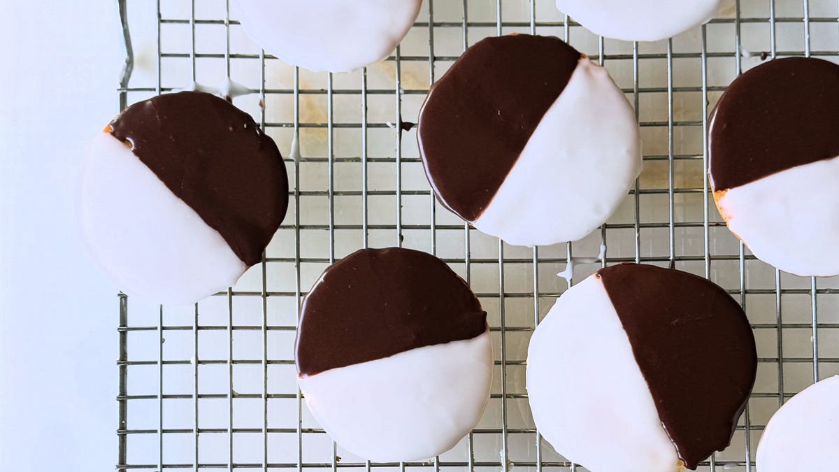 Black and white cookies, GF - by Liz Prueitt - Have Your Cake