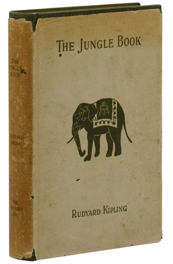 First edition of The Jungle Book