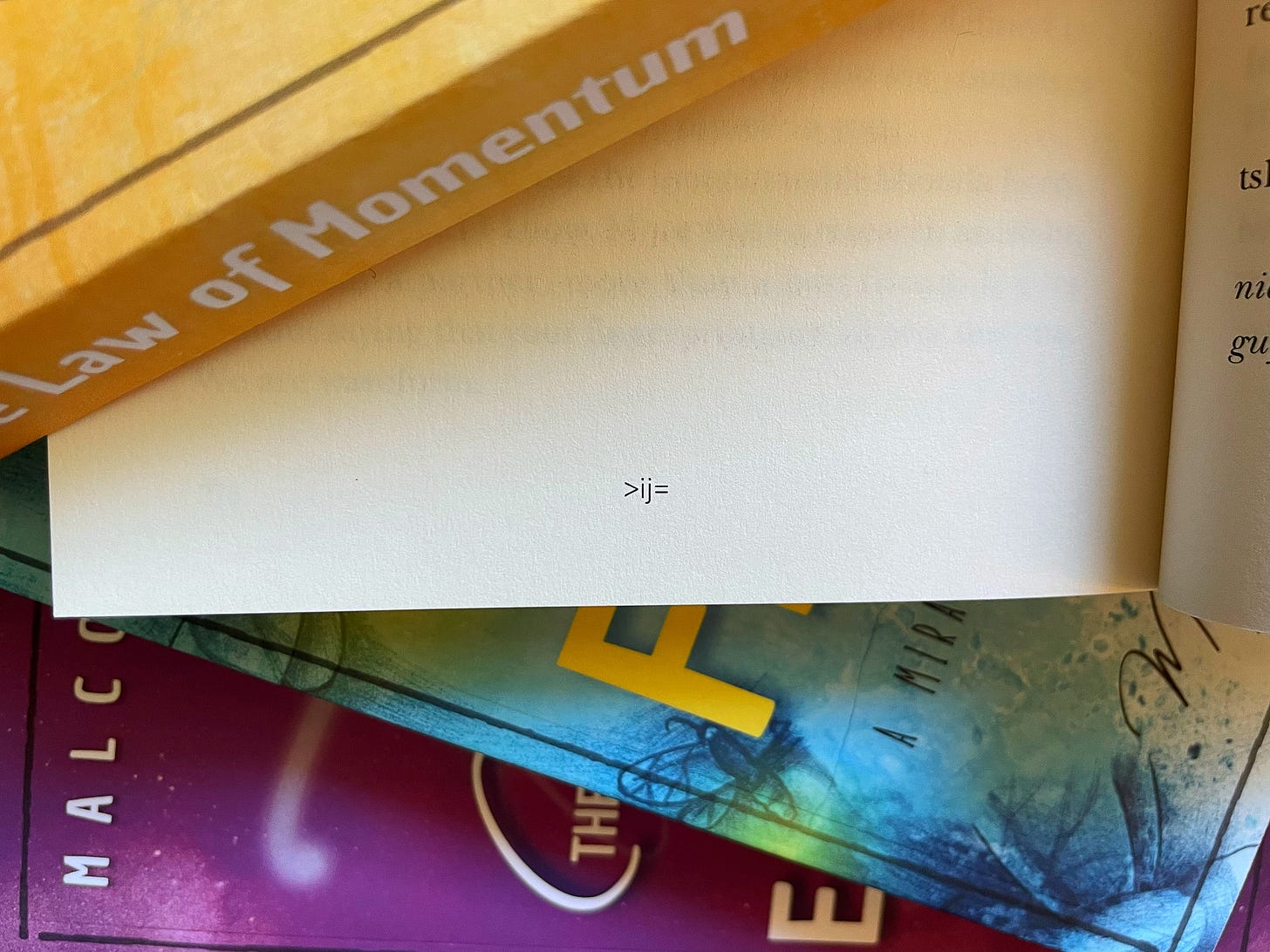 Image of the emoticon symbol for a firefly and dragonfly in mid-flight.