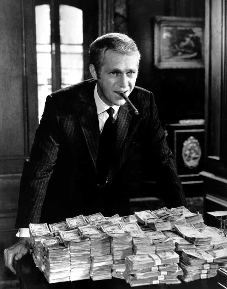Steve McQueen - The Thomas Crown Affair (1967) - Photographic print for sale