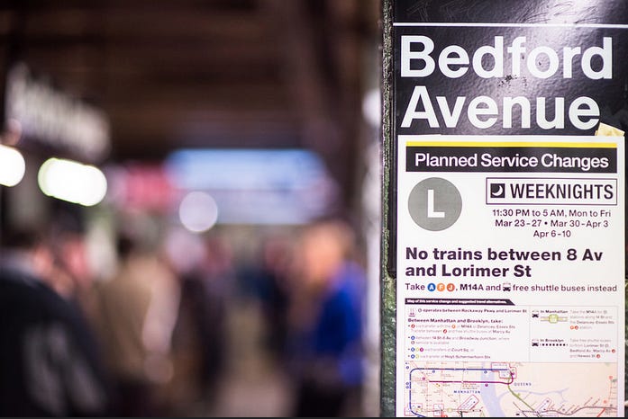 Say Whaa?? L Train Service to Manhattan Could Be Closed for Years |  Bushwick Daily