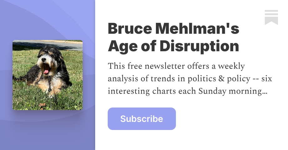 Bruce Mehlman's Age of Disruption | Substack