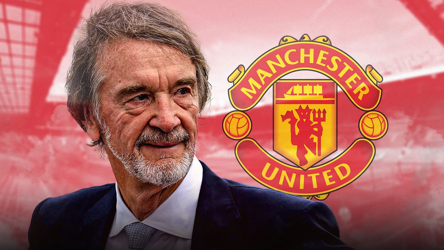 Sir Jim Ratcliffe completes deal to buy Manchester United minority stake |  Football News | Sky Sports