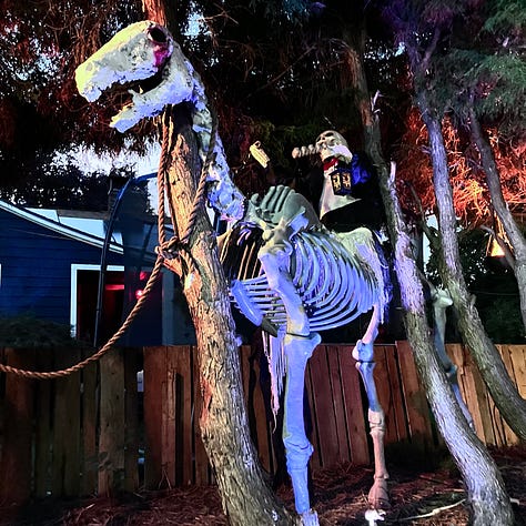 Tombstones, skeletons, and graveyard