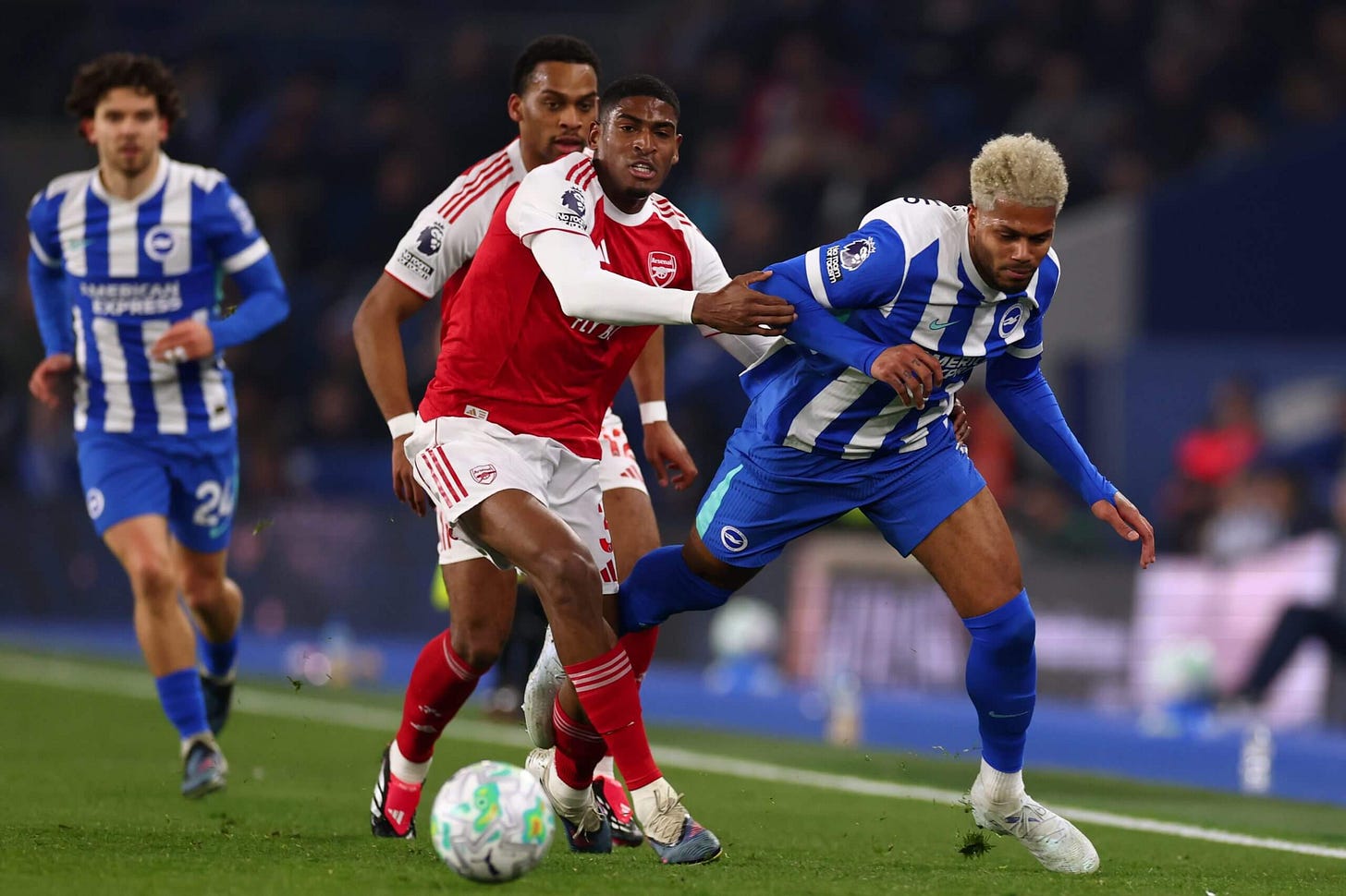 Brighton 0 Arsenal 1: A key night in the Premier League title race? Arsenal win as Man City draw - The Athletic Brighton 0 Arsenal 1: A key night in the Premier League title race? Arsenal win as Man City draw - The Athletic