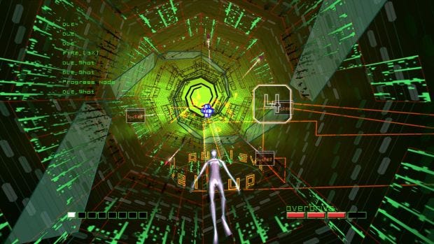 Rez PS2 Dreamcast Screenshot