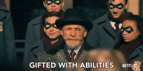 Image result for he's gifted gif