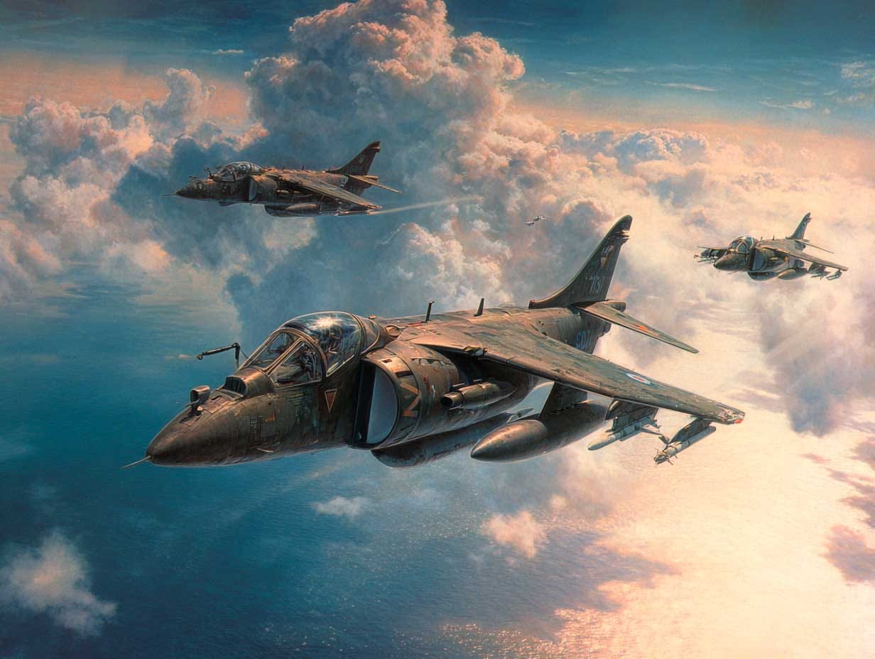Falklands 1982: The Sea Harrier versus the Argentine Mirage III and Skyhawk