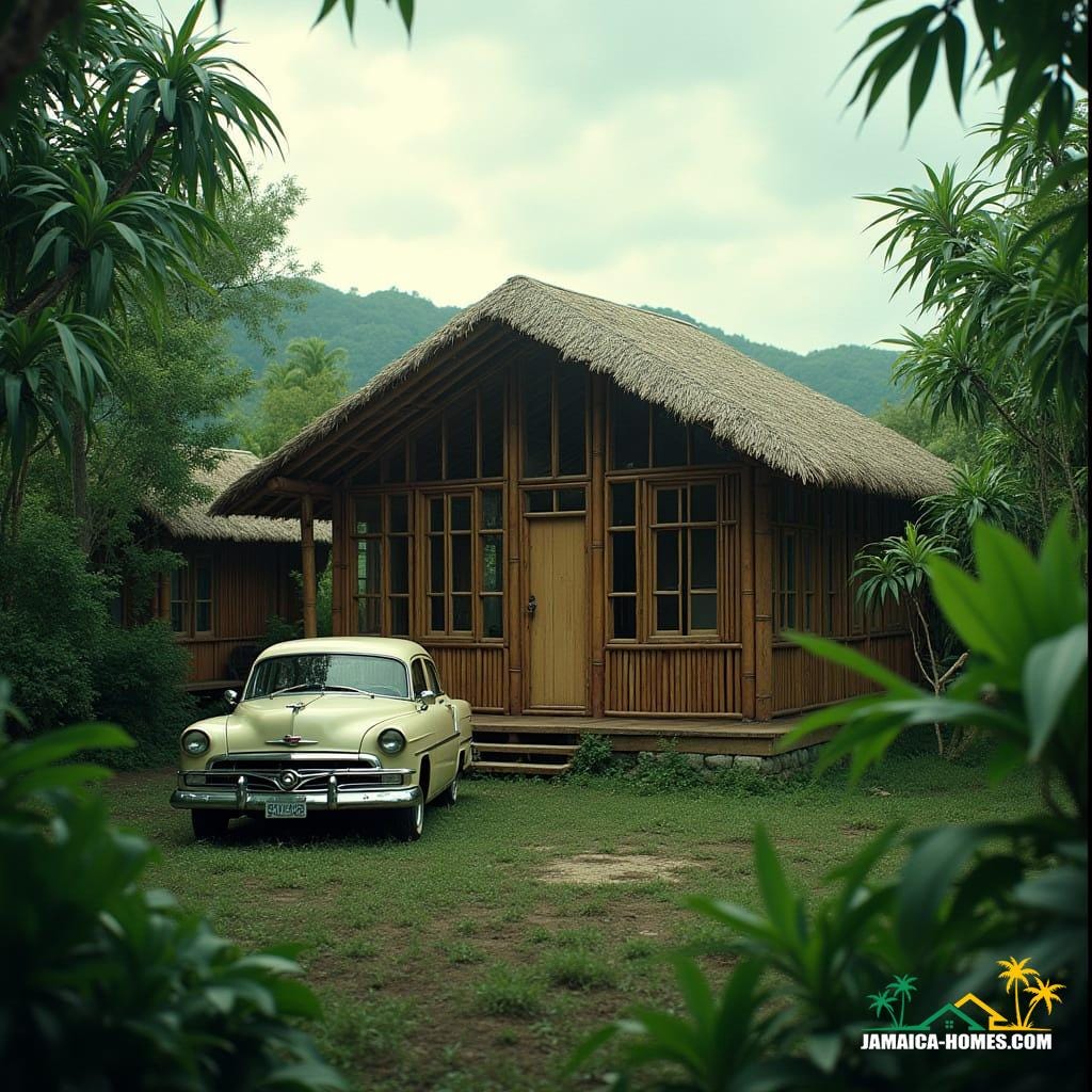 Beatiful modern h bamboo home in jamaica