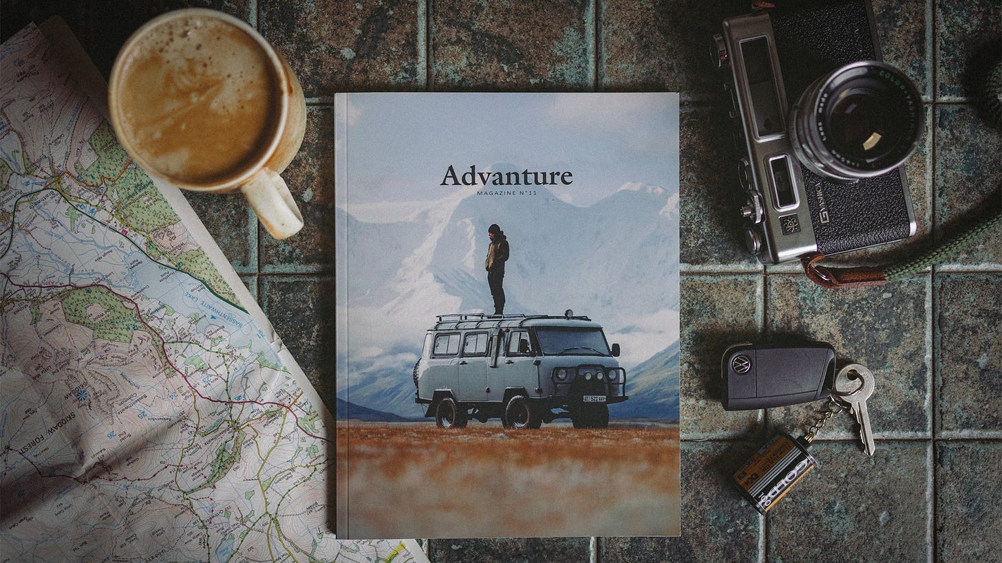 Advanture Magazine vanlife stories and inspiration for road trips