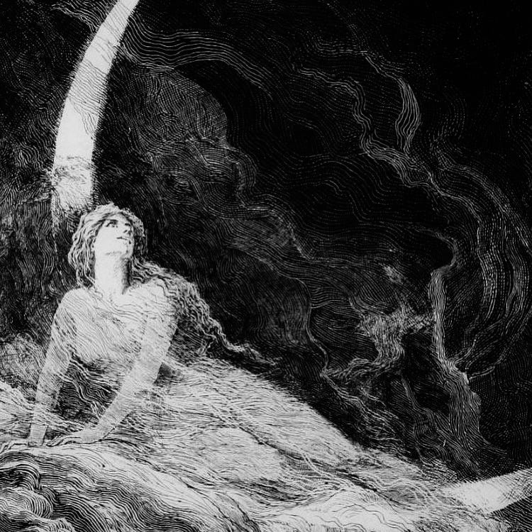 talking to the moon
