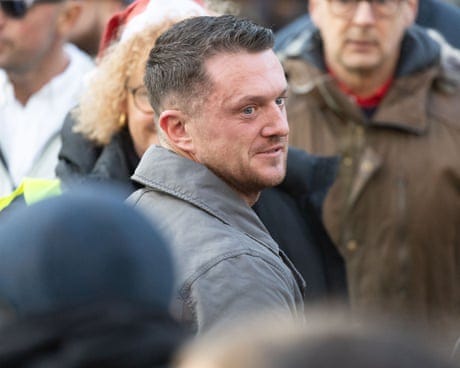 'Unite the Kingdom' - Tommy Robinson carol service in London. British far-right activist Stephen Yaxley-Lennon, aka 'Tommy Robinson', leads a Christmas-themed religious gathering in London, on 13 December.