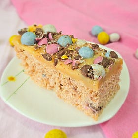 Mini Egg Rice Crispy Millionaire