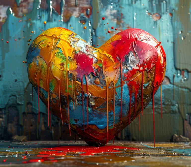 messed-up-heart-artwork-raining-sad-heart