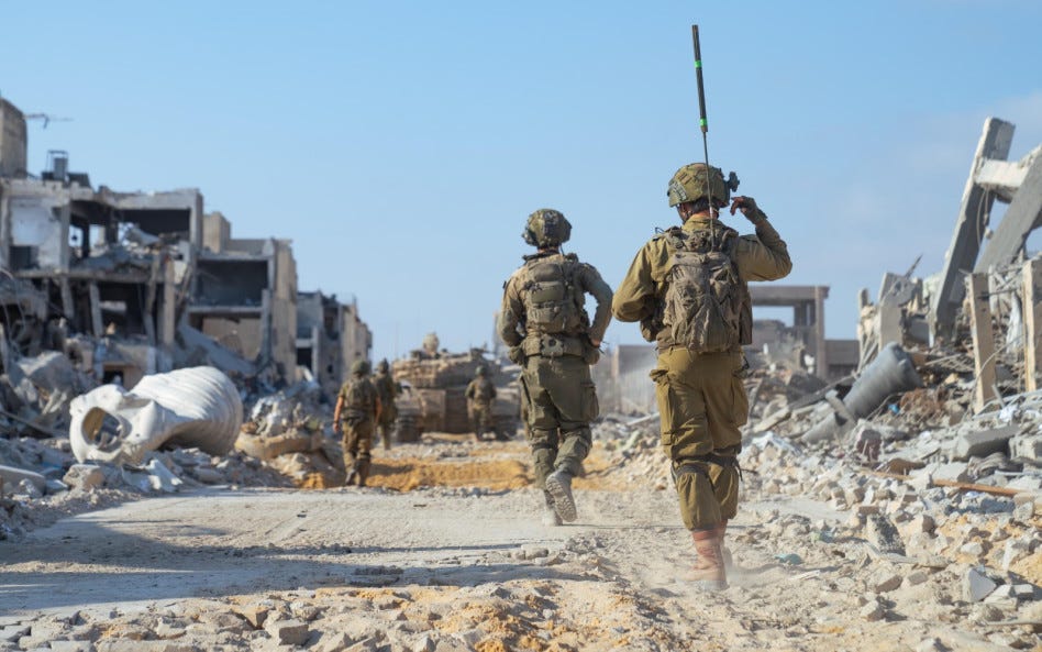 פעילות כוחות צה״ל ברצועת עזה (צילום: דובר צה''ל)