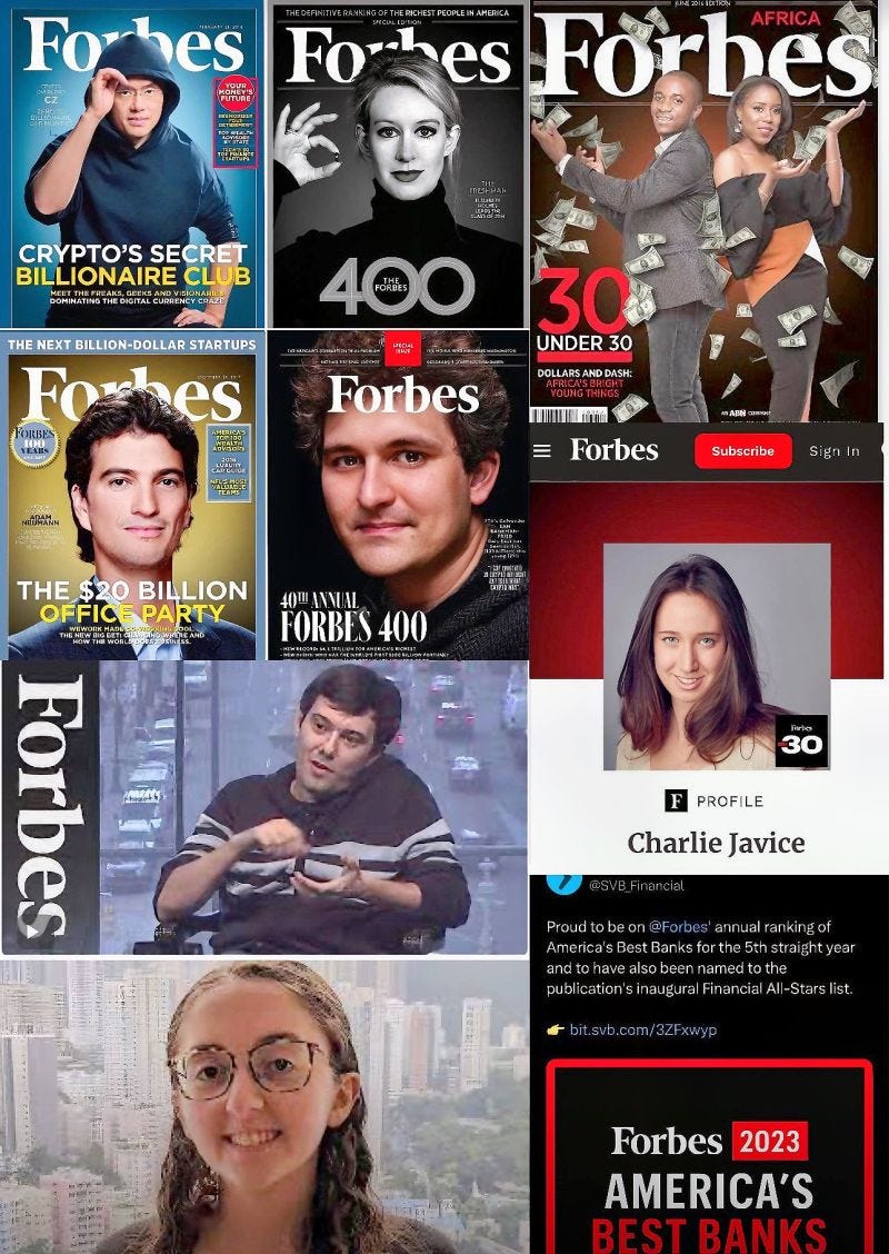 forbes #forbes30under30 #ftx #theranos #wework | Anton Golub | 133 comments