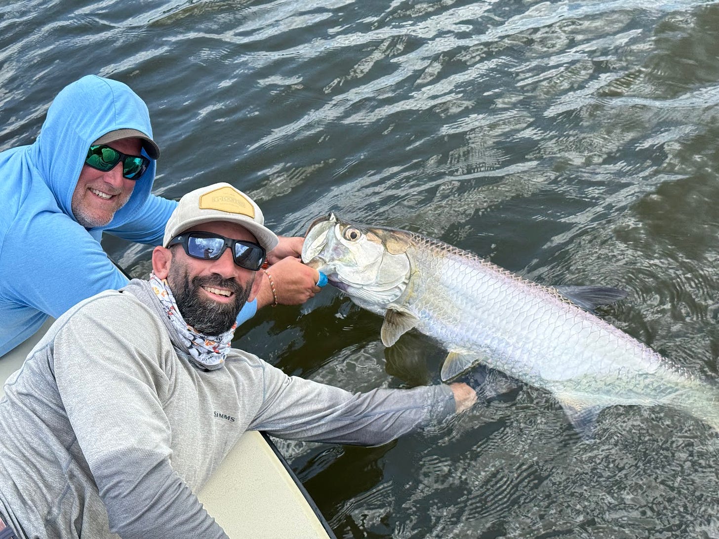 Epic catch and release-celebrate the thrill of landing a trophy fish on an unforgettable Everglades fishing adventure.
