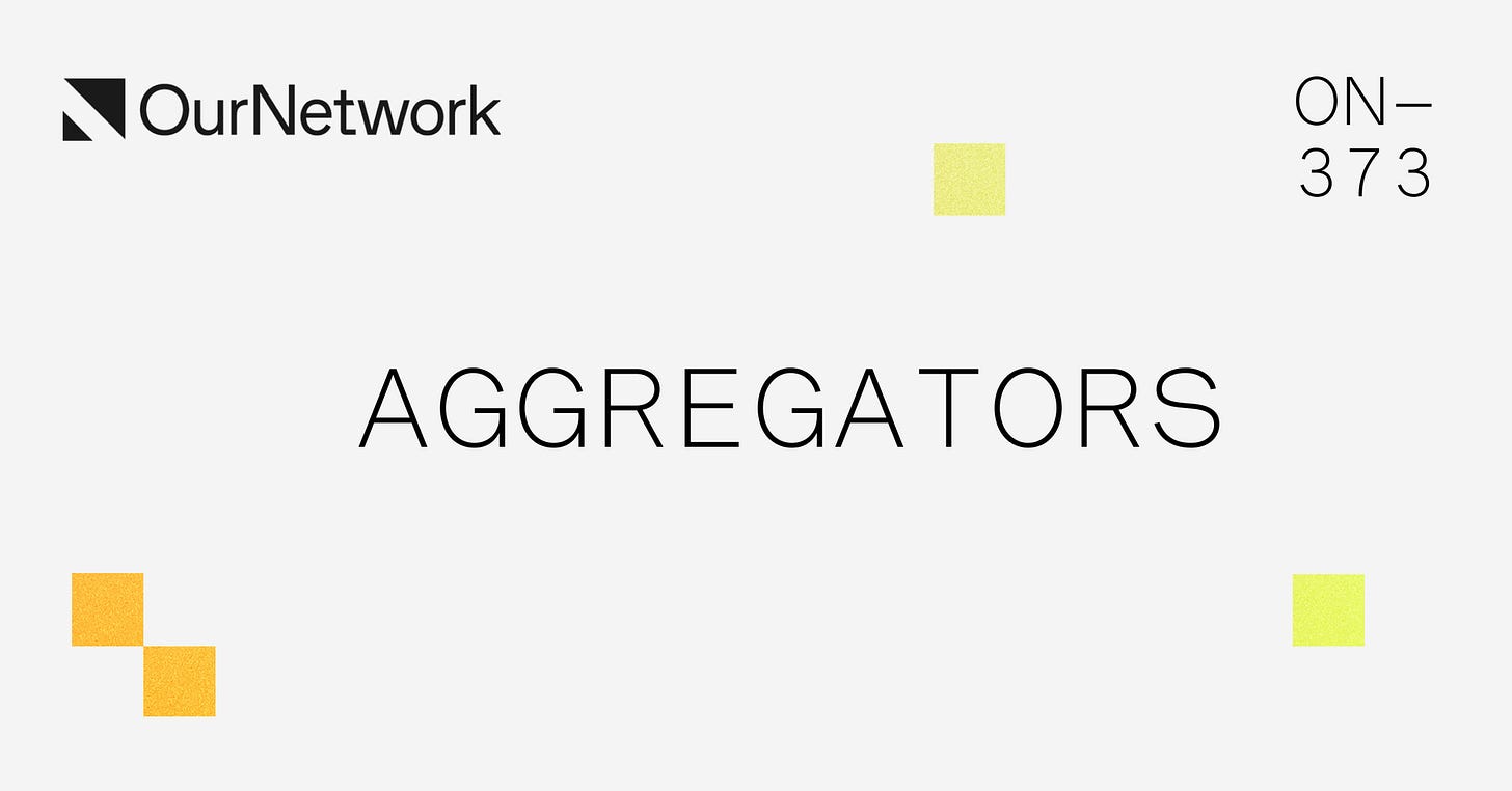 ON-373: Aggregators 🔄