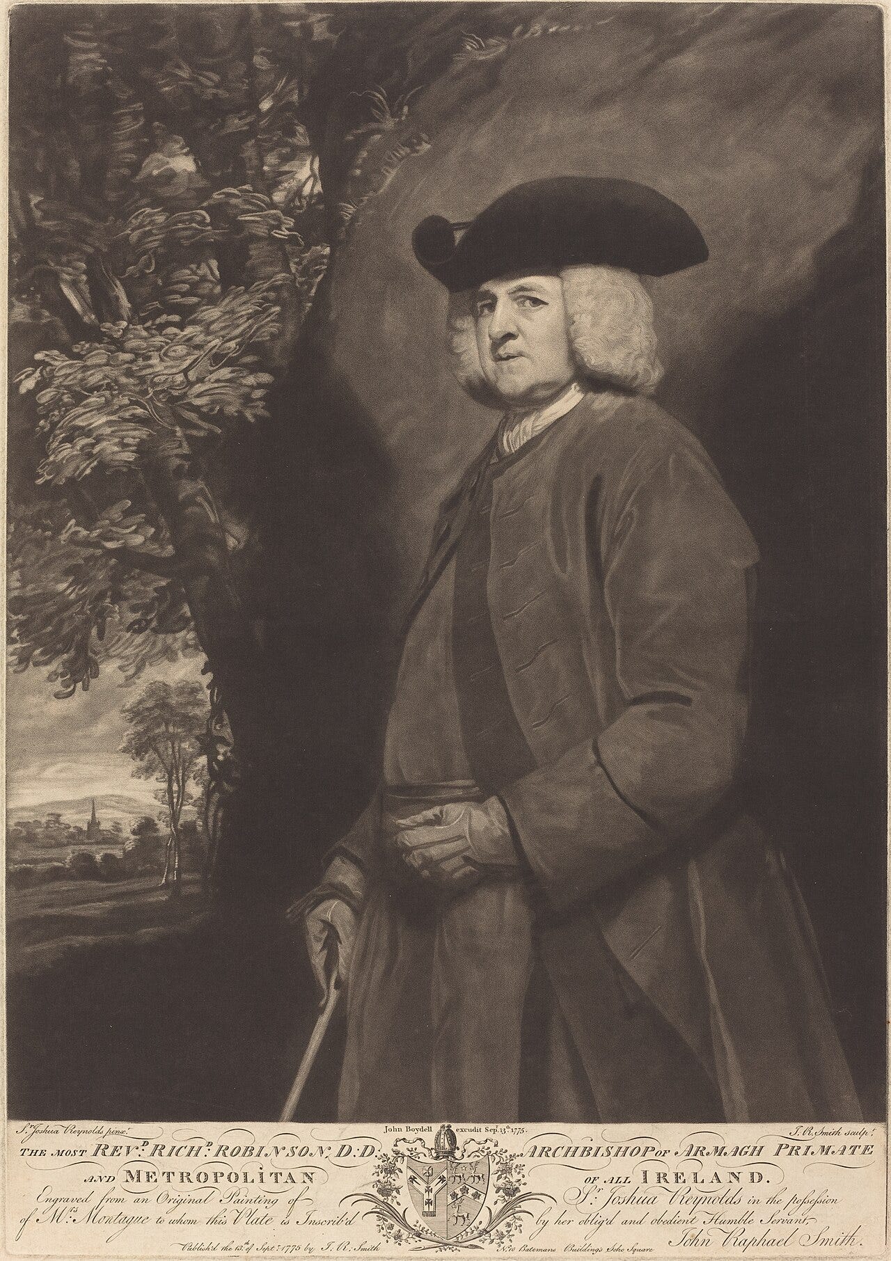 John Raphael Smith mezzotint portrait John Raphael Smith mezzotint portrait