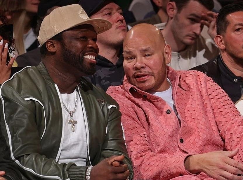 50 Cent with Fat Joe courtside : r/50cent