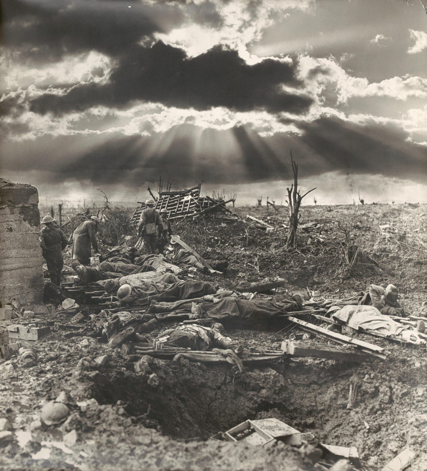 r/HistoryPorn - Morning a Passchendaele (1917) [5887 x 6500]