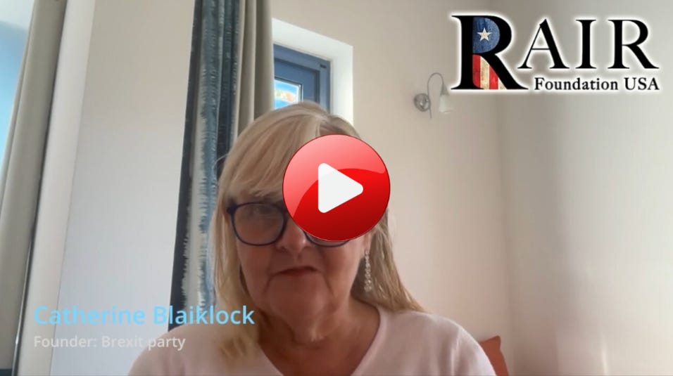 'Screams of the Lambs': Brexit Party Founder Catherine Blaiklock Leads ...