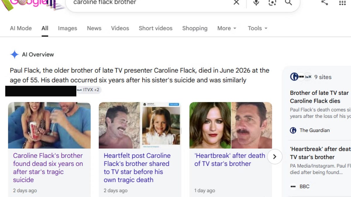 Google AI Overviews highlight suicide method