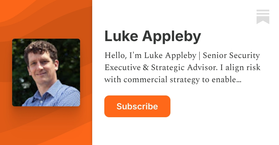 Luke Appleby | Substack
