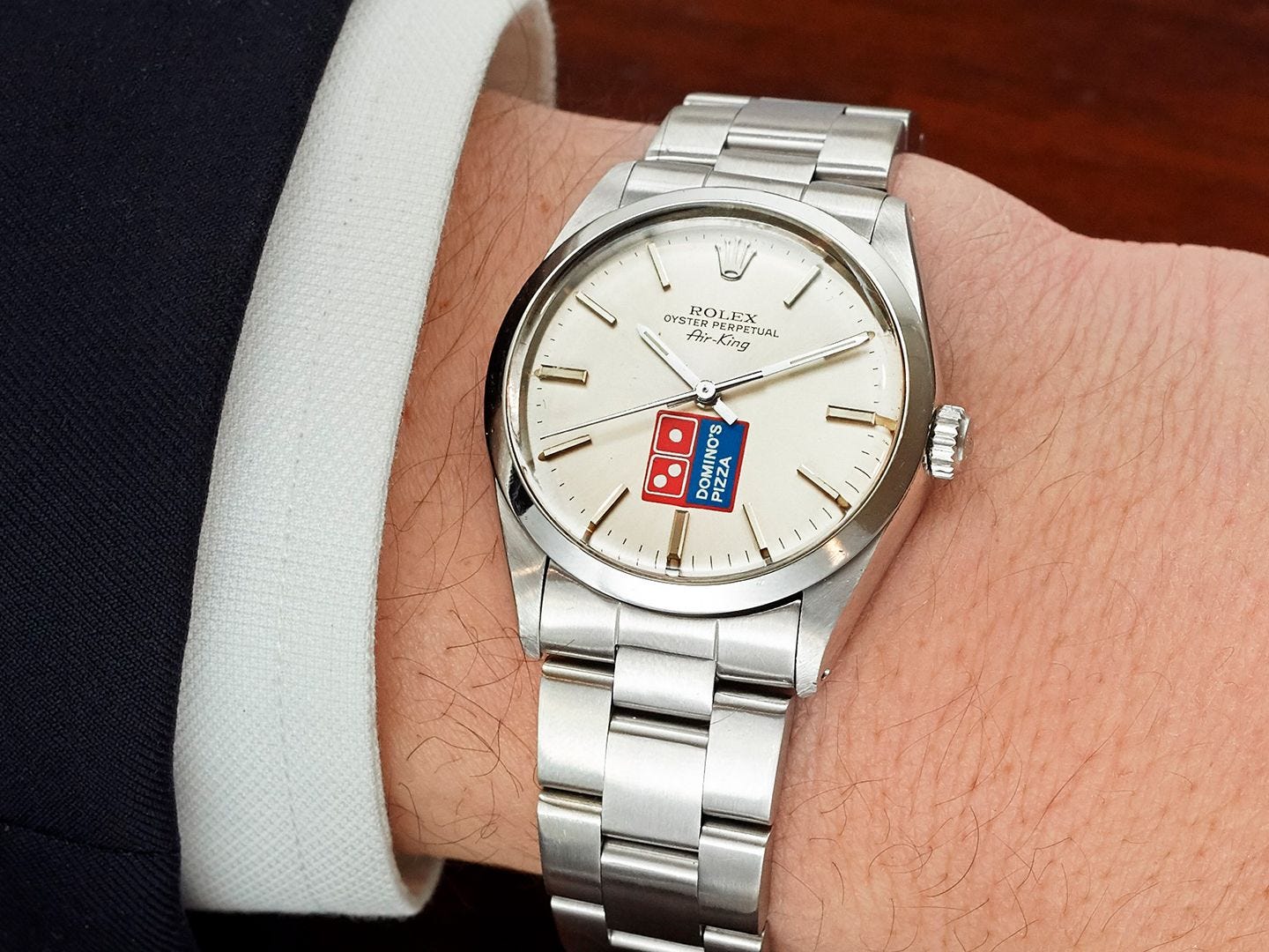 Why having a Domino's Pizza logo on your Rolex is a flex (no, seriously) |  British GQ