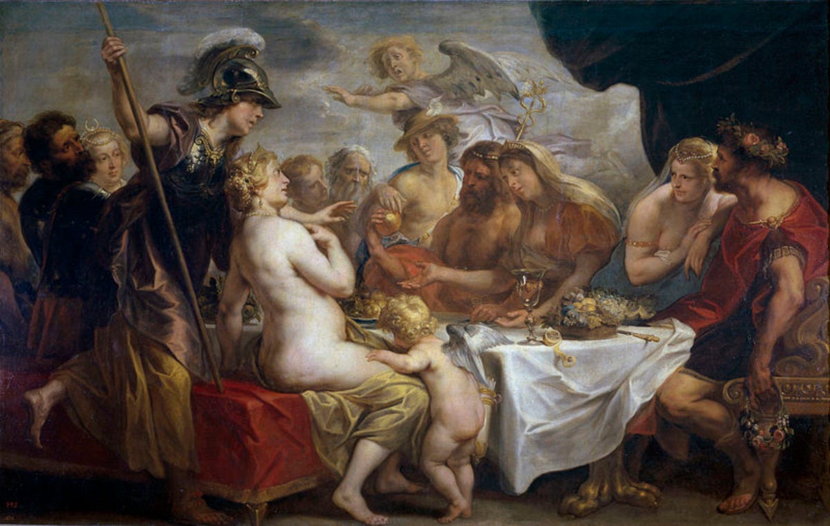 "The Wedding of Peleus and Thetis" by Jacob Jordaens (1593–1678)