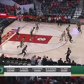 Watch: Josh Oduro Goes for 20/11/6 in a Commanding Win Over Georgia