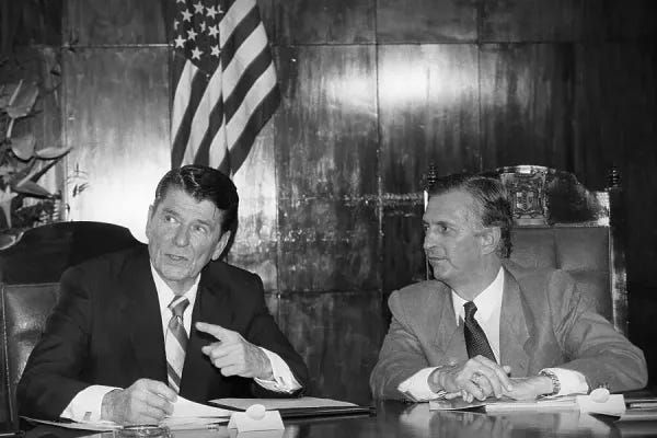 President Reagan Meets with Jamaican Prime Minister Edward Seaga in  Kingston. Art Prints, Posters & Puzzles from Fine Art Storehouse