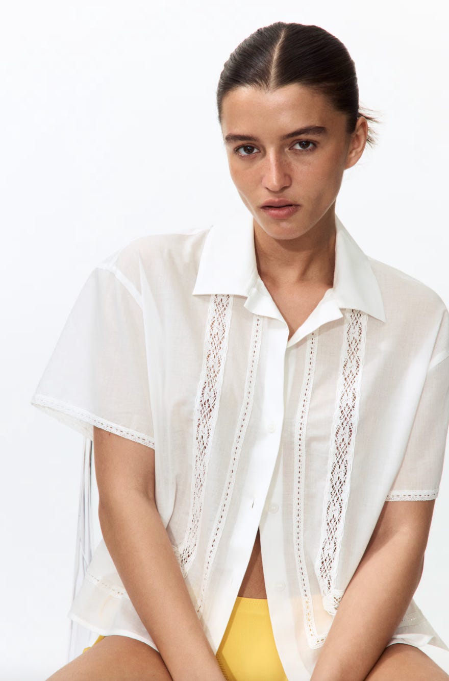 22 Chic white tops that aren't button-downs - by Kim France