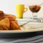 American-style Banana Pancakes