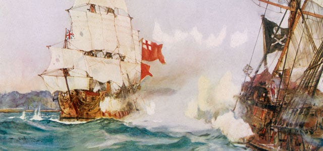 Pirates: the Royal Navy and the suppression of maritime raiding 1620-1830 |  Military History Matters